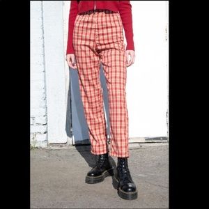 NWOT Brandy Melville Burgundy Tilden Pants